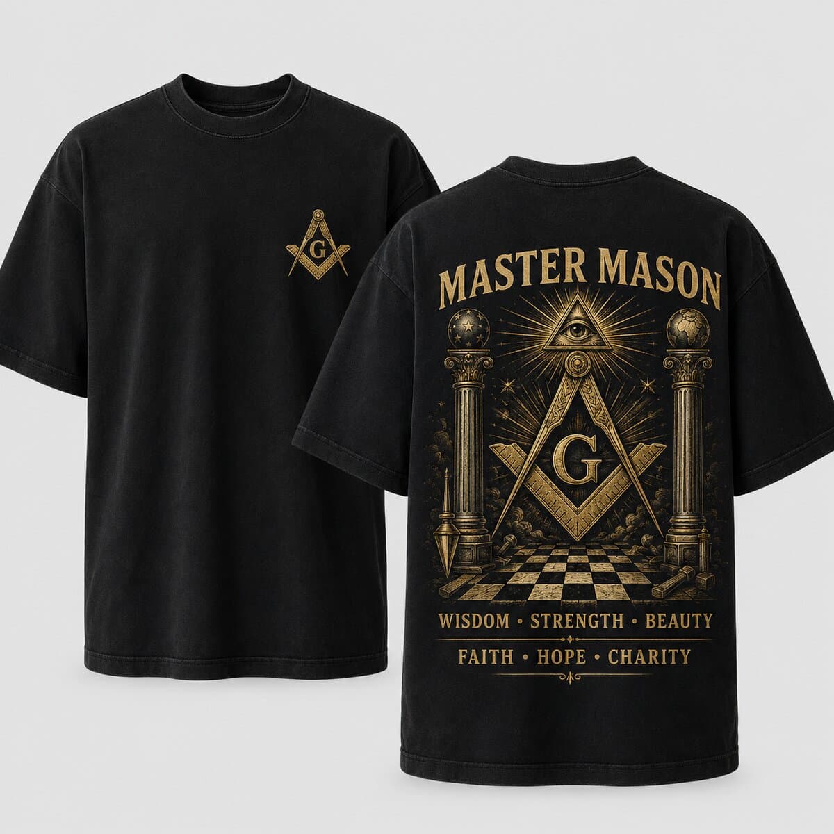 Square & Compass Tee