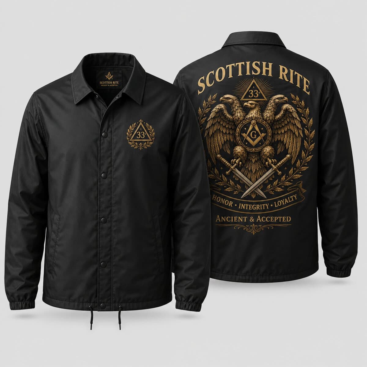 Scottish Rite Coach Jacket